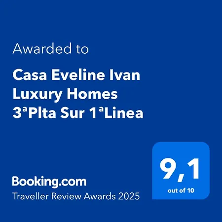 Casa Eveline Ivan Luxury Homes 3ªplta Sur 1ªlinea Apartment